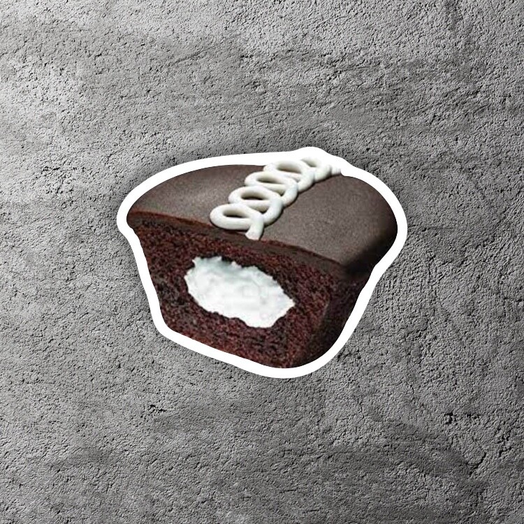 Cupcake Vinyl Sticker 3.5" Wide – Includes Two Stickers