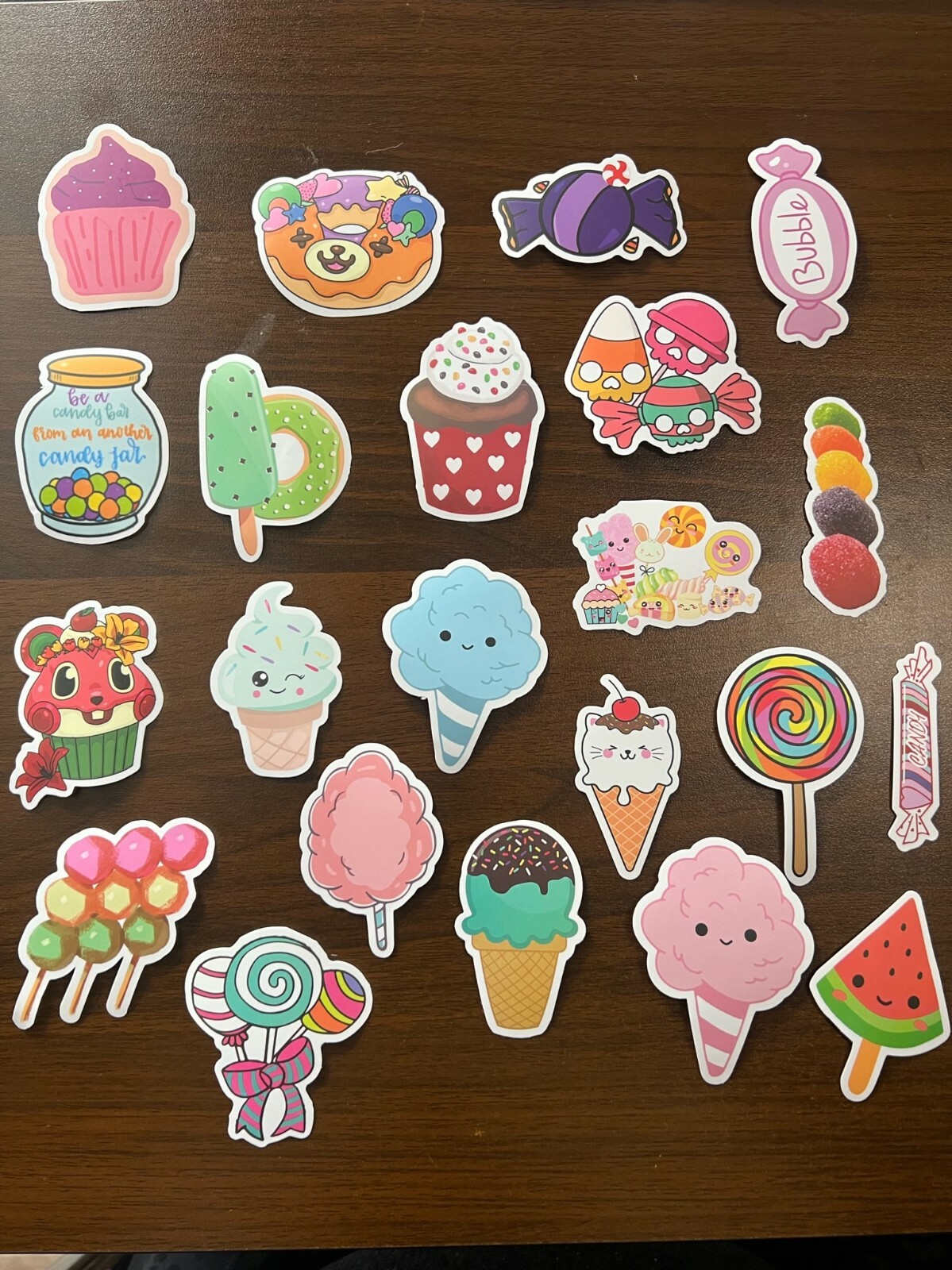 COLORFUL Candies and Treats~ Cartoon~ Stickers Pack~ anime 50 PC