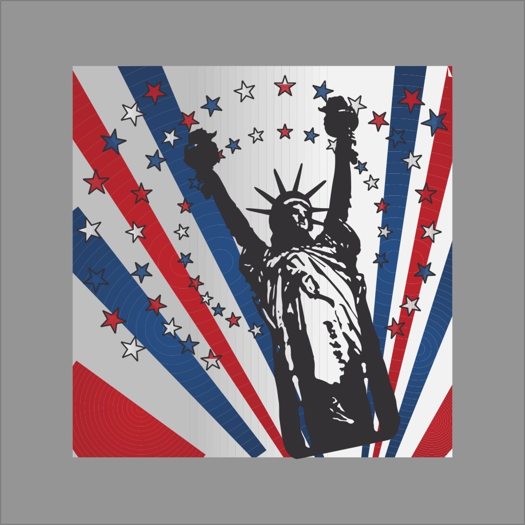 Liberty Patriotic Wall Car Window Vinyl Decal Sticker Graphic