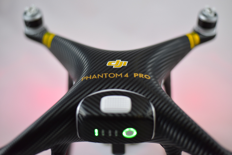 DJI Phantom 4 PRO / 4 COMPLETE Body Wrap Kit 3M Scotchprint USA – Carbon Fiber
