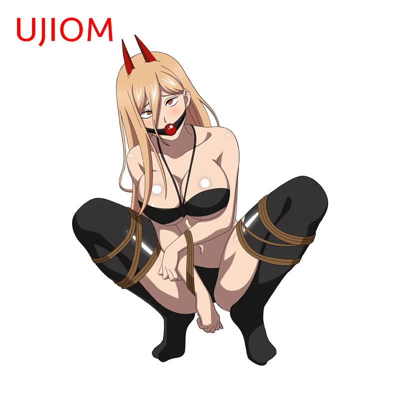 UJIOM Binding Power Squatting Wall Sticker Fashionable Eye Catching PVC Decal