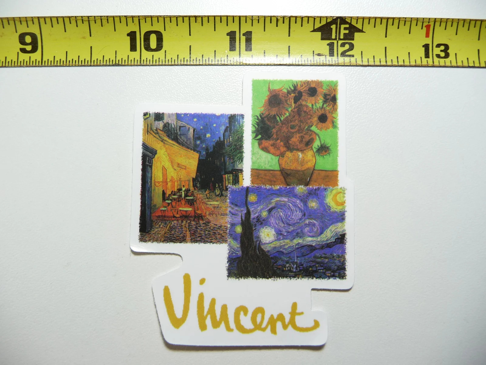VINCENT VAN GOGH COLLECTION SMALL STICKER DECAL CLASSIC ARTIST PAINTER