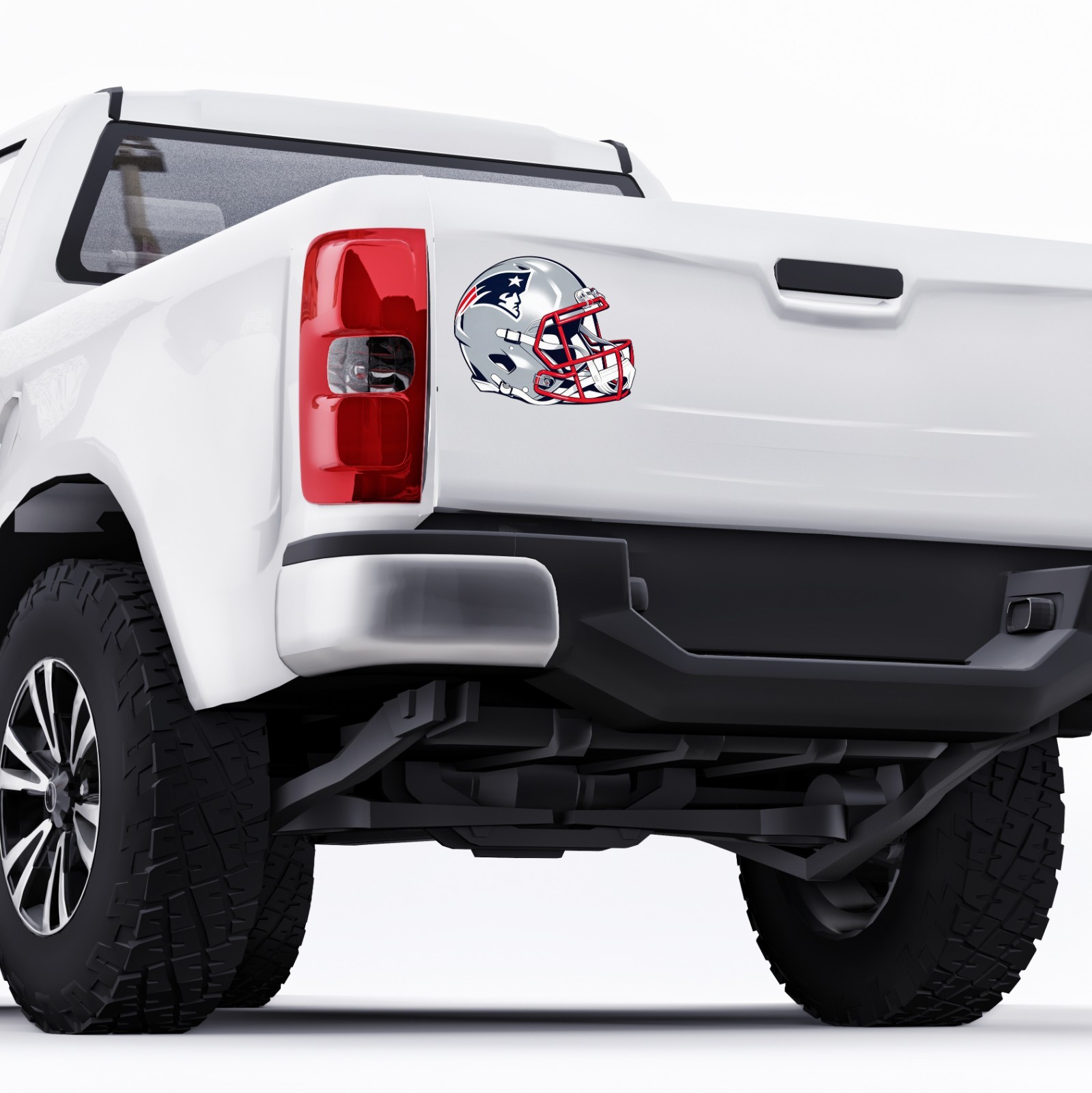 New England Patriots Football Helmet Sticker Car Bumper Decal Waterproof Large