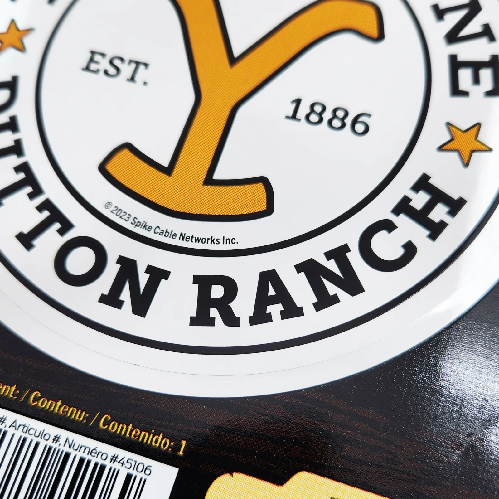 Yellowstone Dutton Ranch Die Cut Vinyl Sticker Car Decal Reflective Authentic