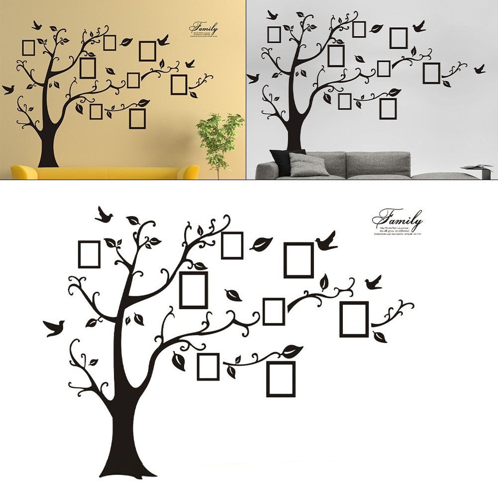 For Home Wall Decoration Wall Decal For Pictures Memory Tree 180x250CM DIY