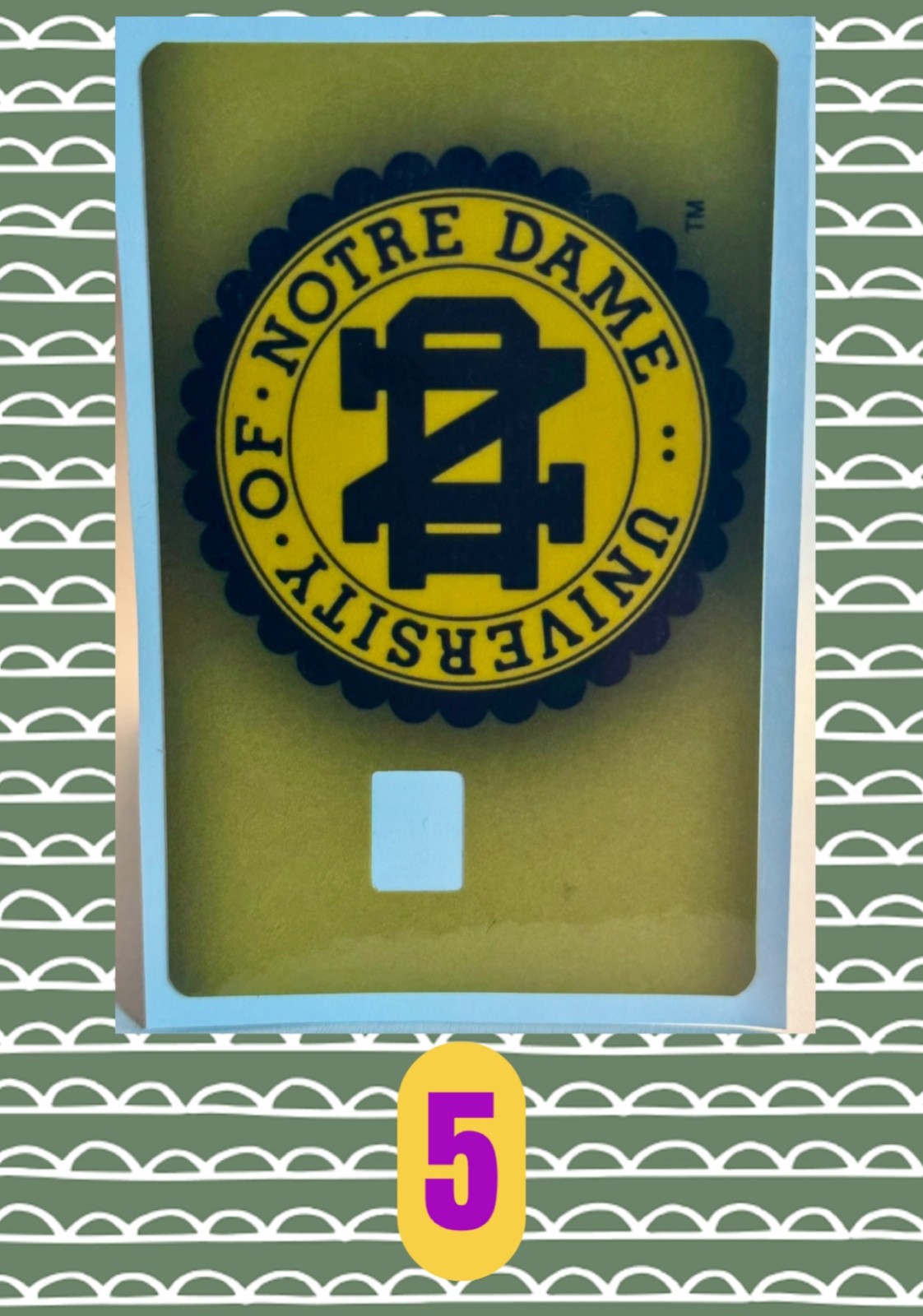 NOTRE DAME HIGH QUALITY CREDIT DEBIT CARD SKINS DECALS