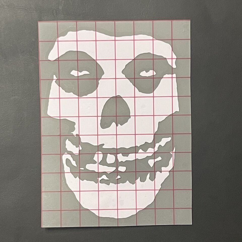 Misfits Skull Car Decal Vinyl Band Logo Glossy Bumper Sticker Horror Punk Rock