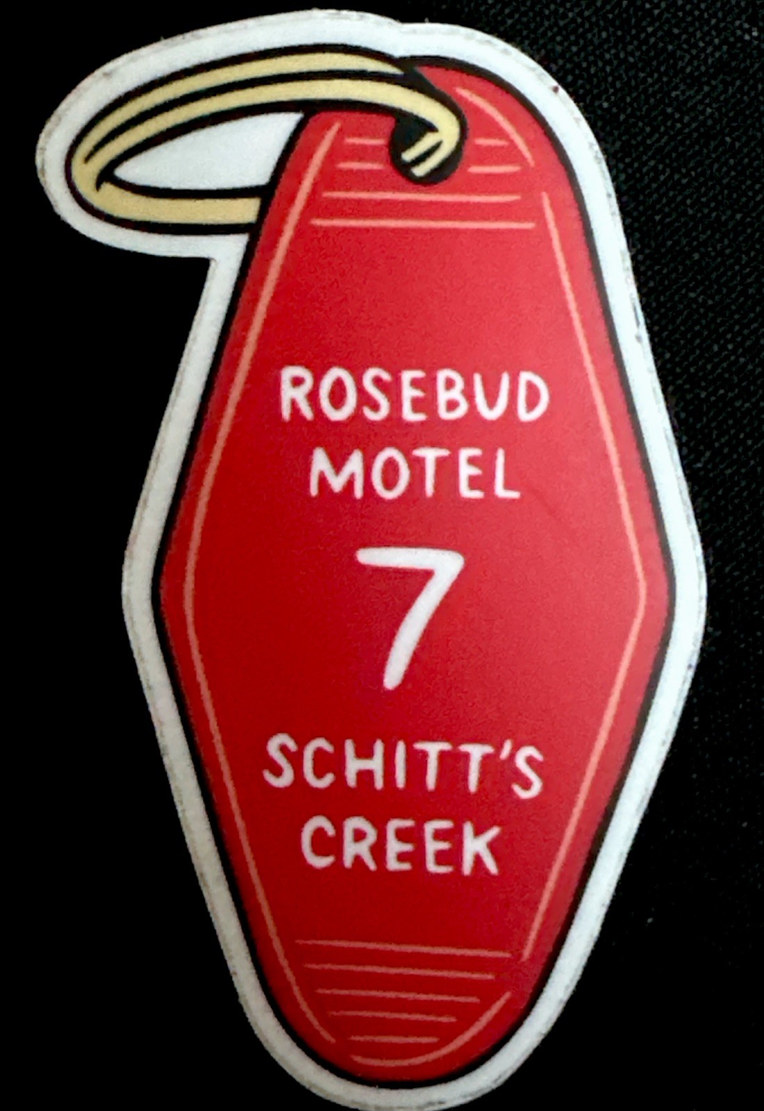 MOTEL STICKER✨3” X 1 3/4”✨ROSEBUD MOTEL 7✨SCHITT’S CREEK✨💫