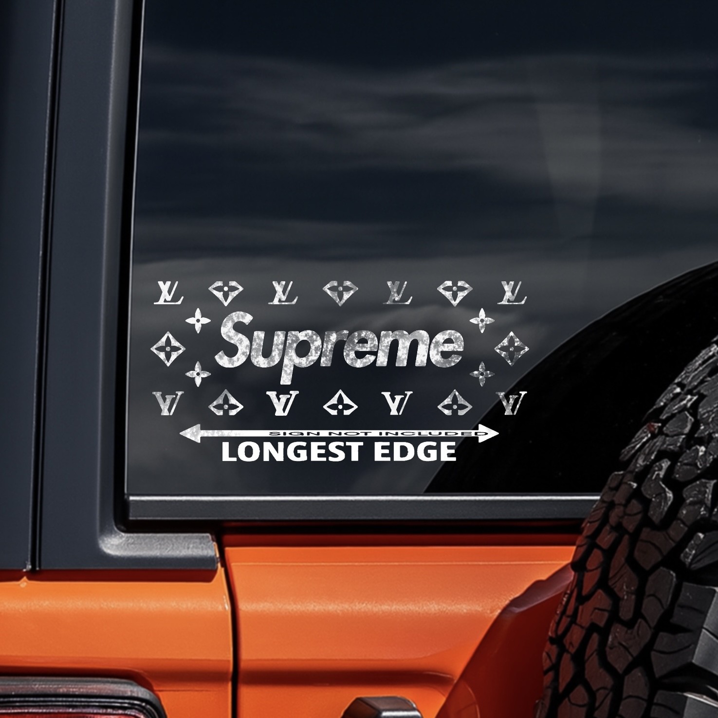 Super Decal Sticker Logo Streetwear Vinyl Car Truck Window Laptop