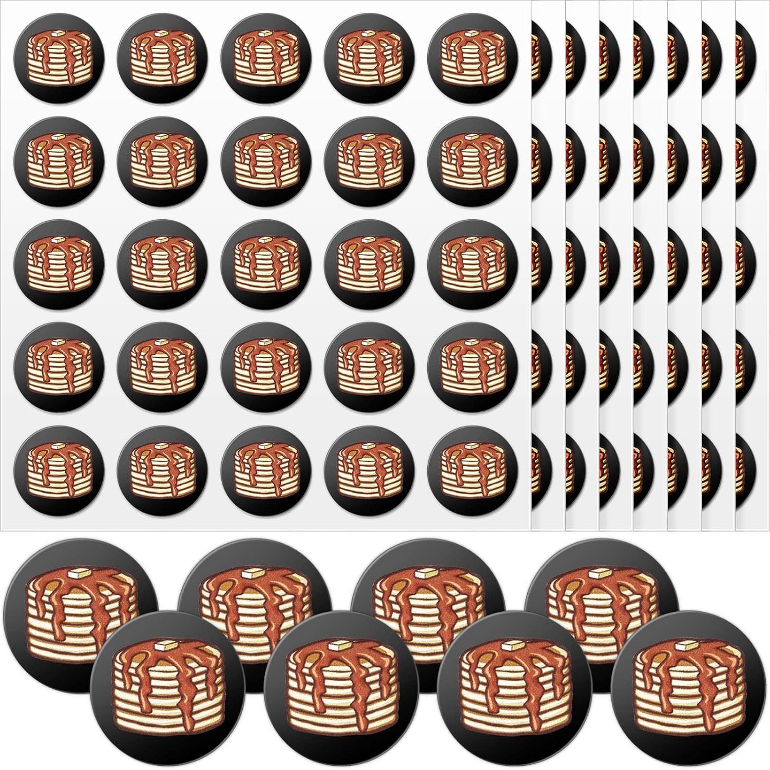 200 Pcs Football Helmet Stickers – Award Decals & Pancake Block Stickers