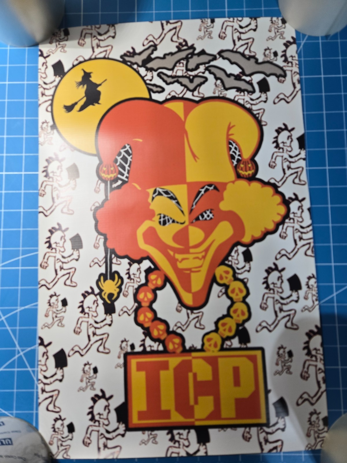 HALLOWICKED HEAVY CANVAS POSTER LOT icp insane clown posse twiztid rare 2 DOPE