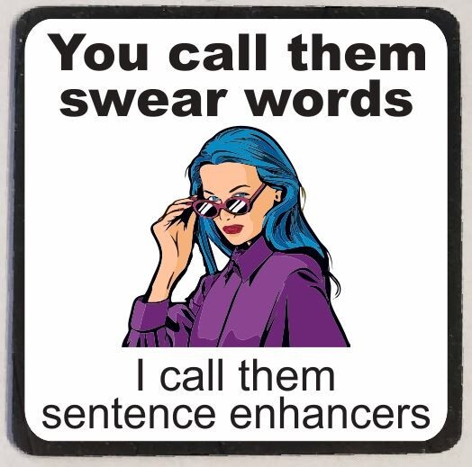 Swear Words Refrigerator Magnet M37