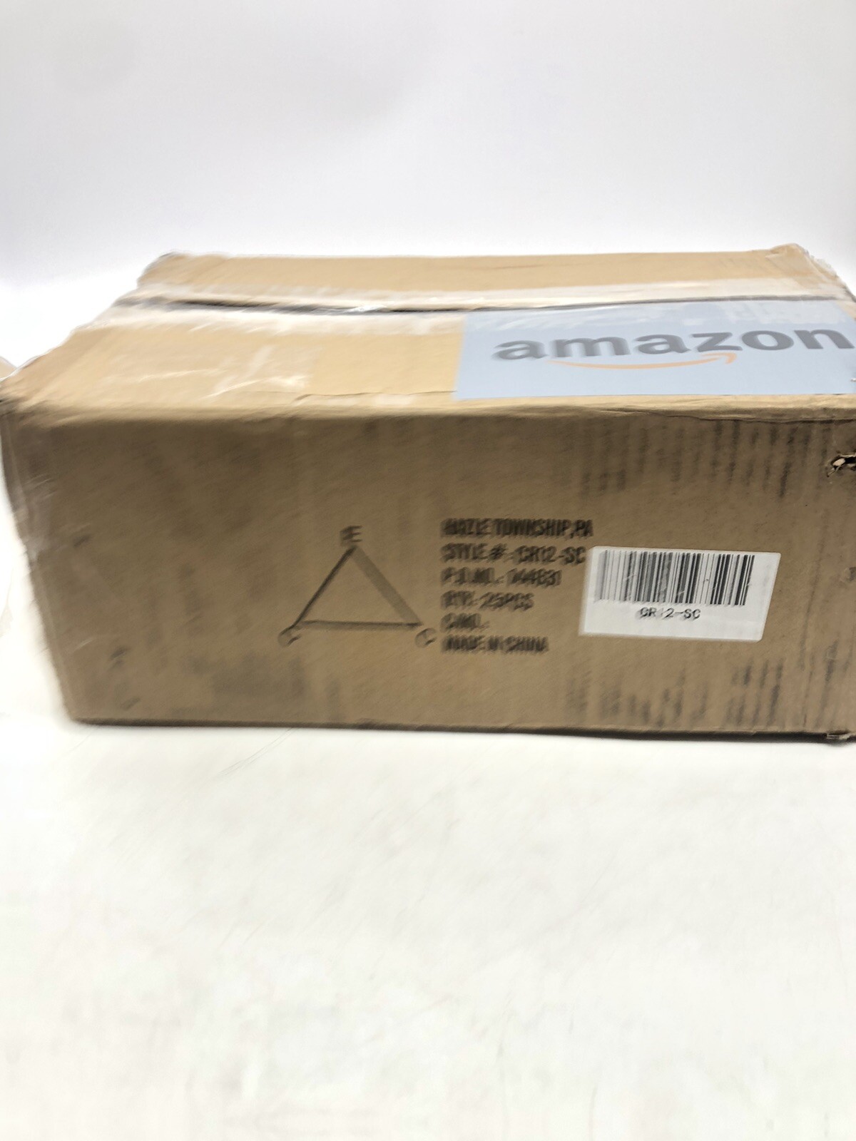 Econoco CR12-SC 12" Long Rectangular Hangrail Bracket (Pack of 25)