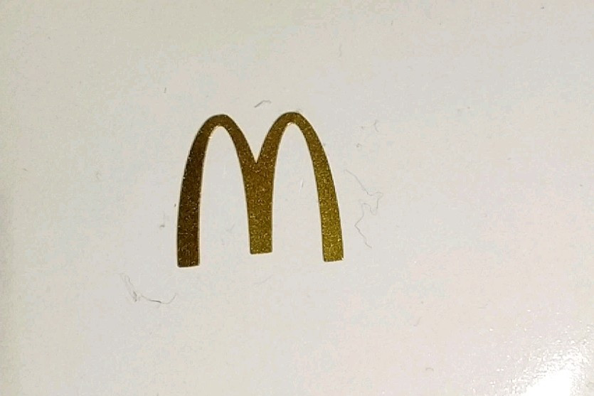 Ronald McDonald Golden Arches Sticker, 15, Half Inch Stickers!