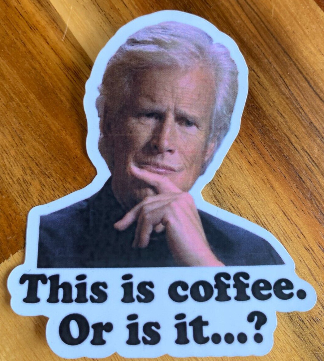Dateline Inspired Keith Morrison Sticker Keith Morrison Inspired YOU CHOOSE