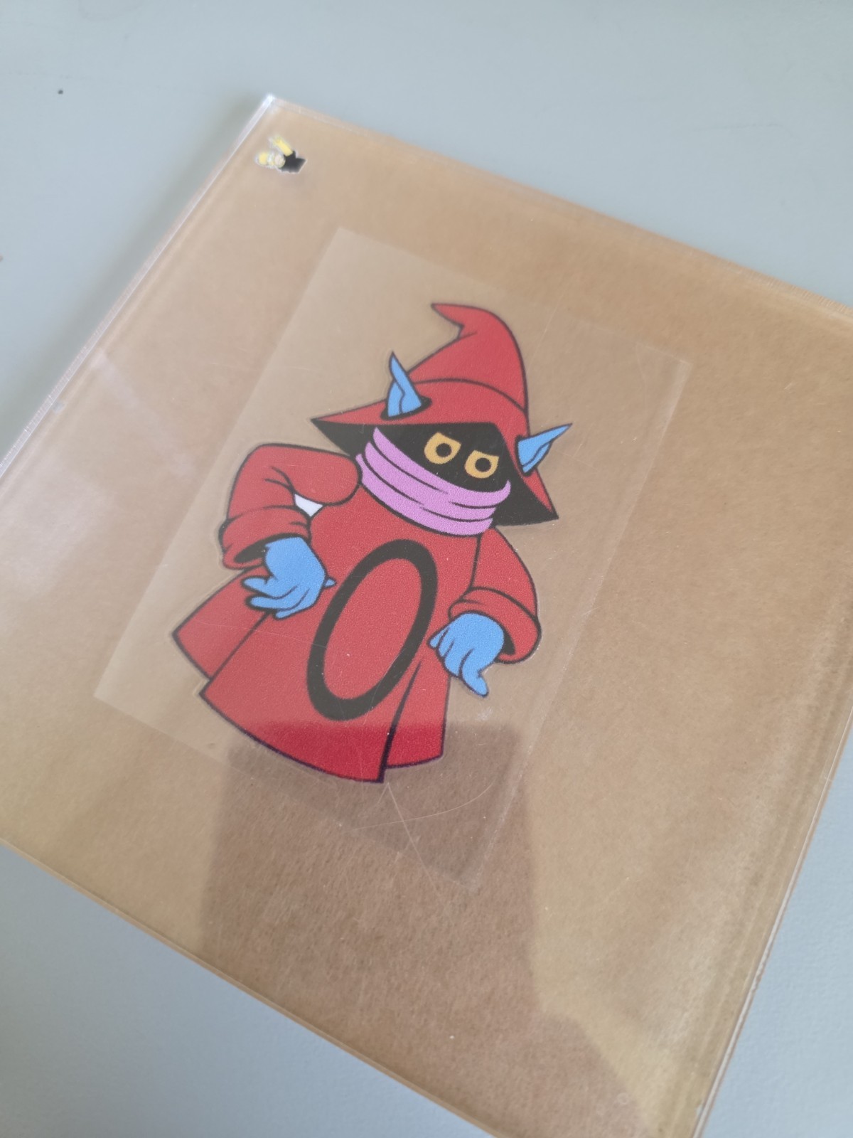 Orko Retro Cartoon Vintage UV DTF Raised Decal Sticker Waterproof 2inx 3in