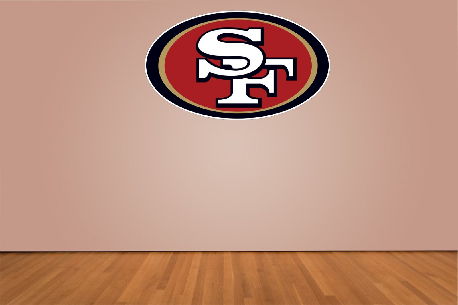 San Francisco 49ers Indoor Wall Vinyl Decal Sticker 5" – 52"