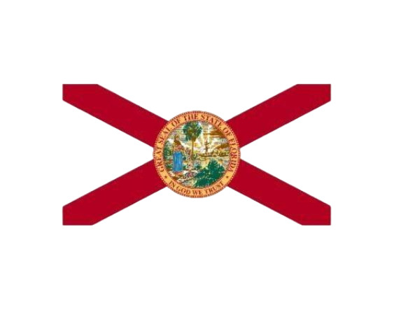 Flag of Florida Sticker