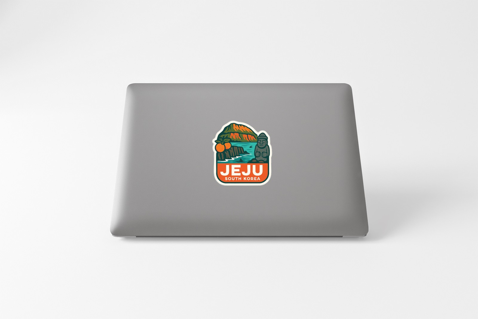Jeju South Korea Sticker Decal Vinyl Die-Cut City Skyline Landmark Design