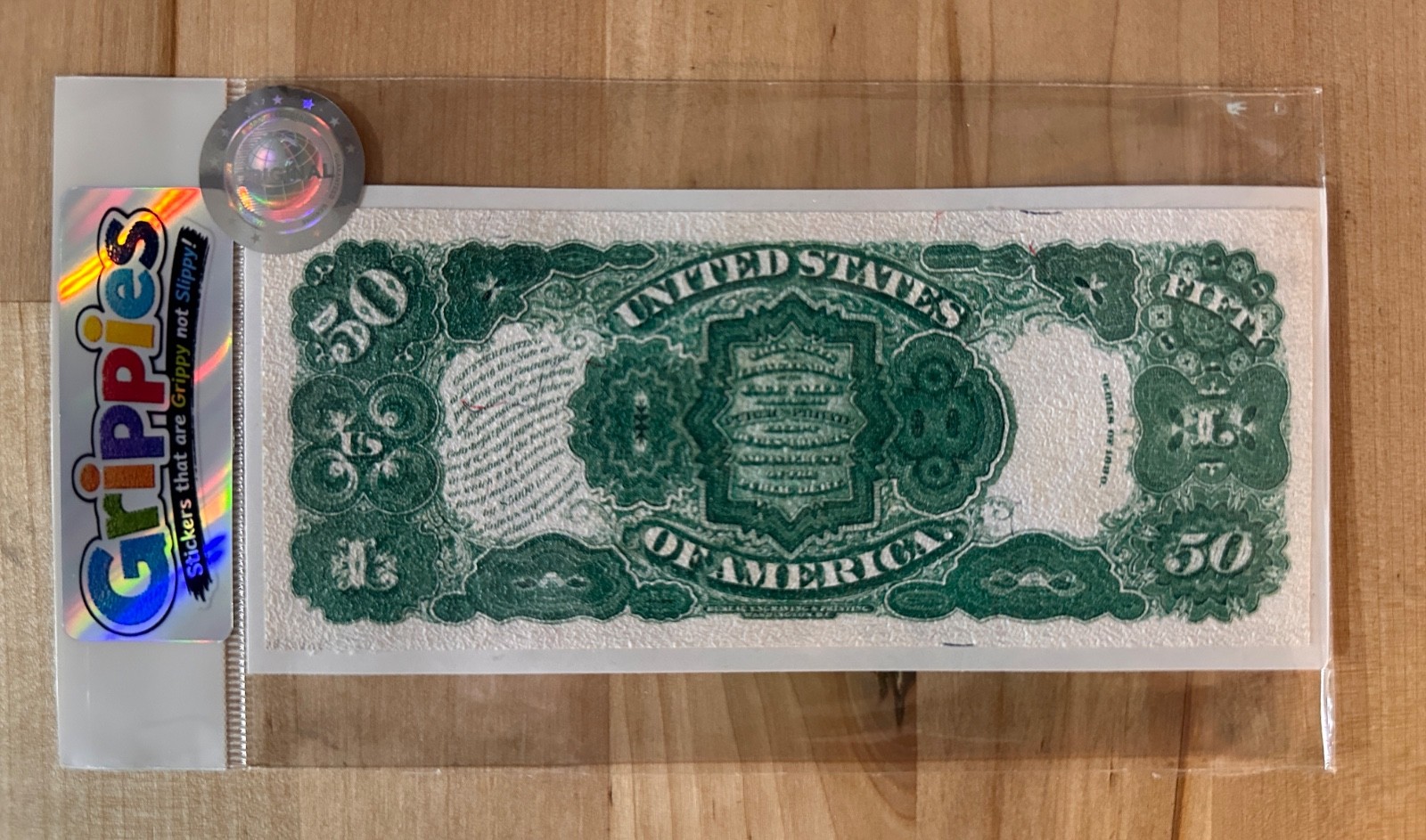 Money Sticker $100 Wall Poster and Floor Decal