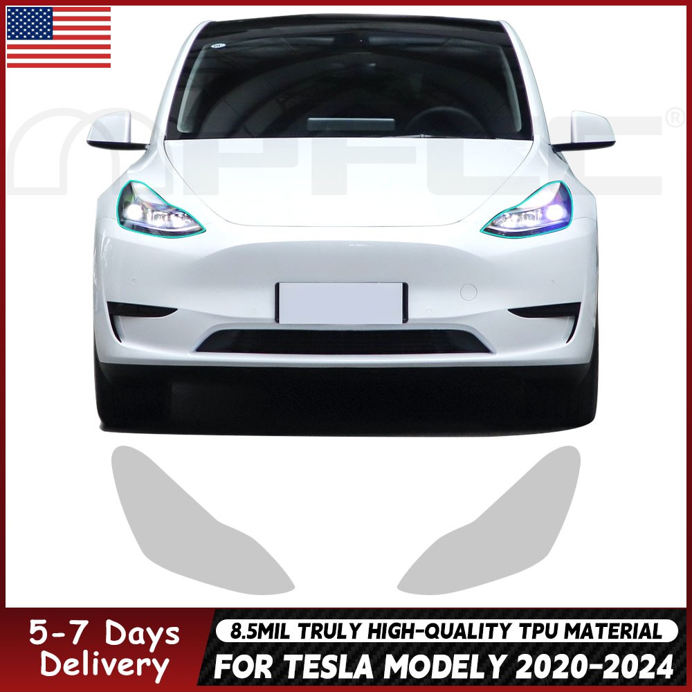 For Tesla Model Y 2020-2024 Paint Protection Film PreCut PPF Clear Bra Kit