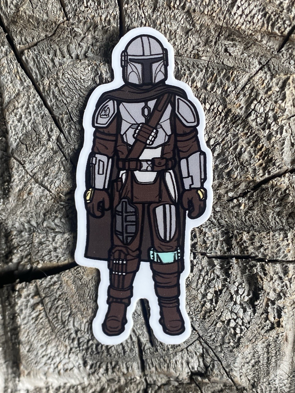 Star Wars Action Sticker – Mandalorian