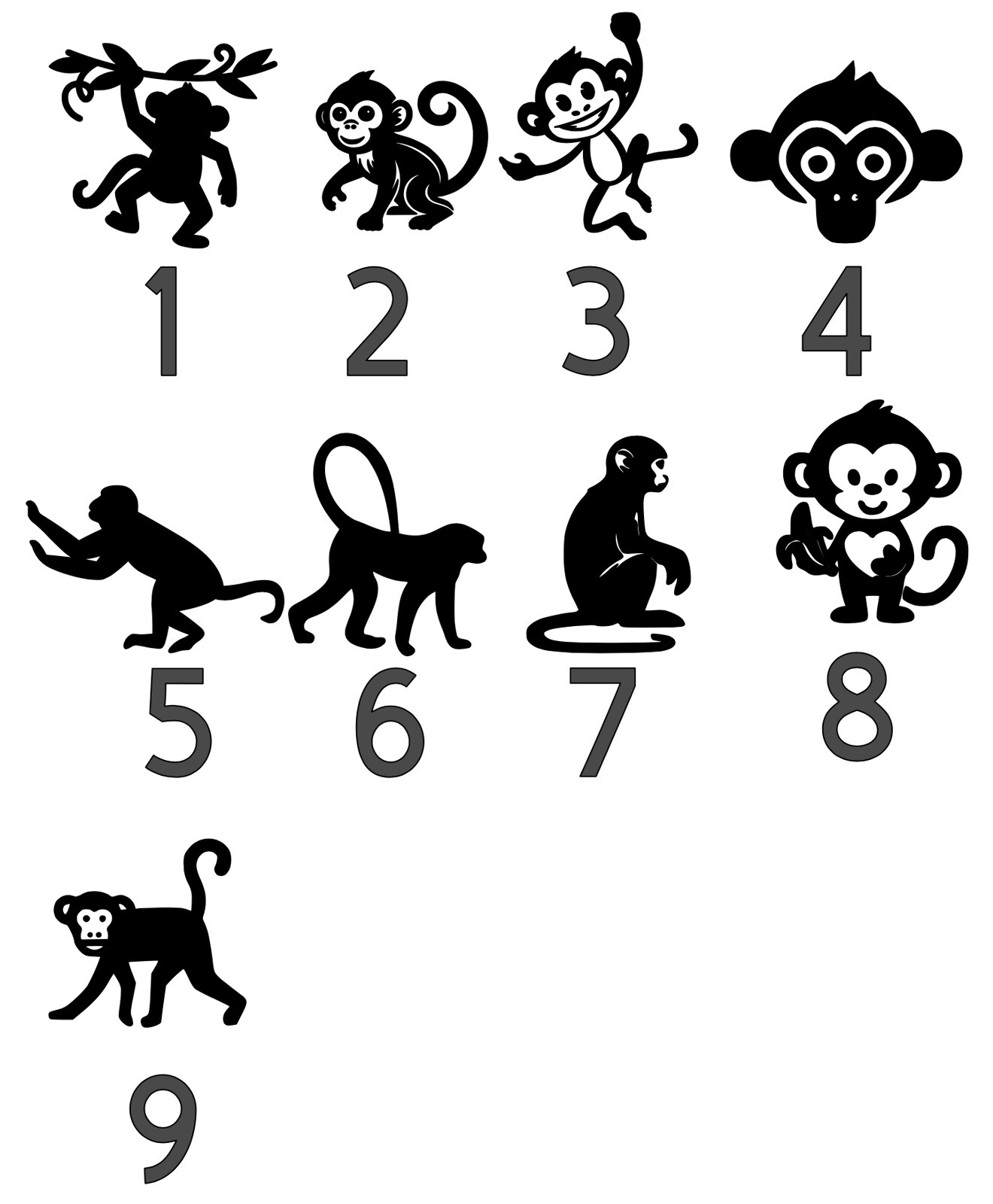 Safari Animal Vinyl Decal (read description)