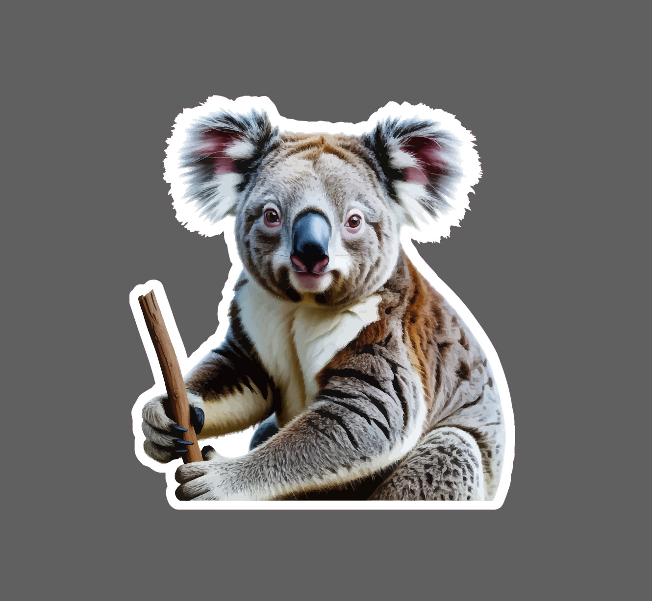 Koala Sticker Animal Cute Australia Wildlife Outdoor Gift Waterproof NEW