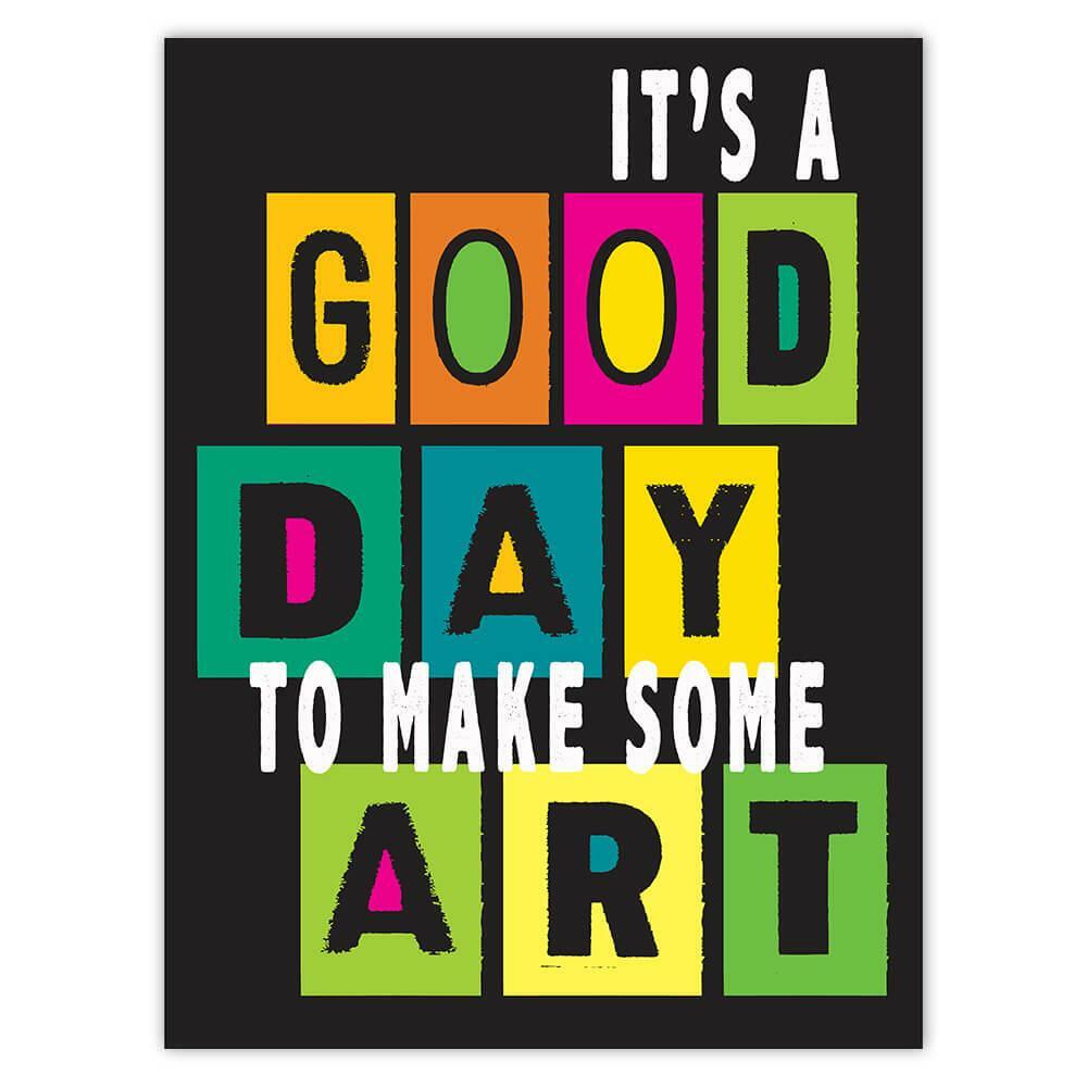 Gift Sticker : For Artist Pop Art Creativity Creative Colorful Sign Wall Decor