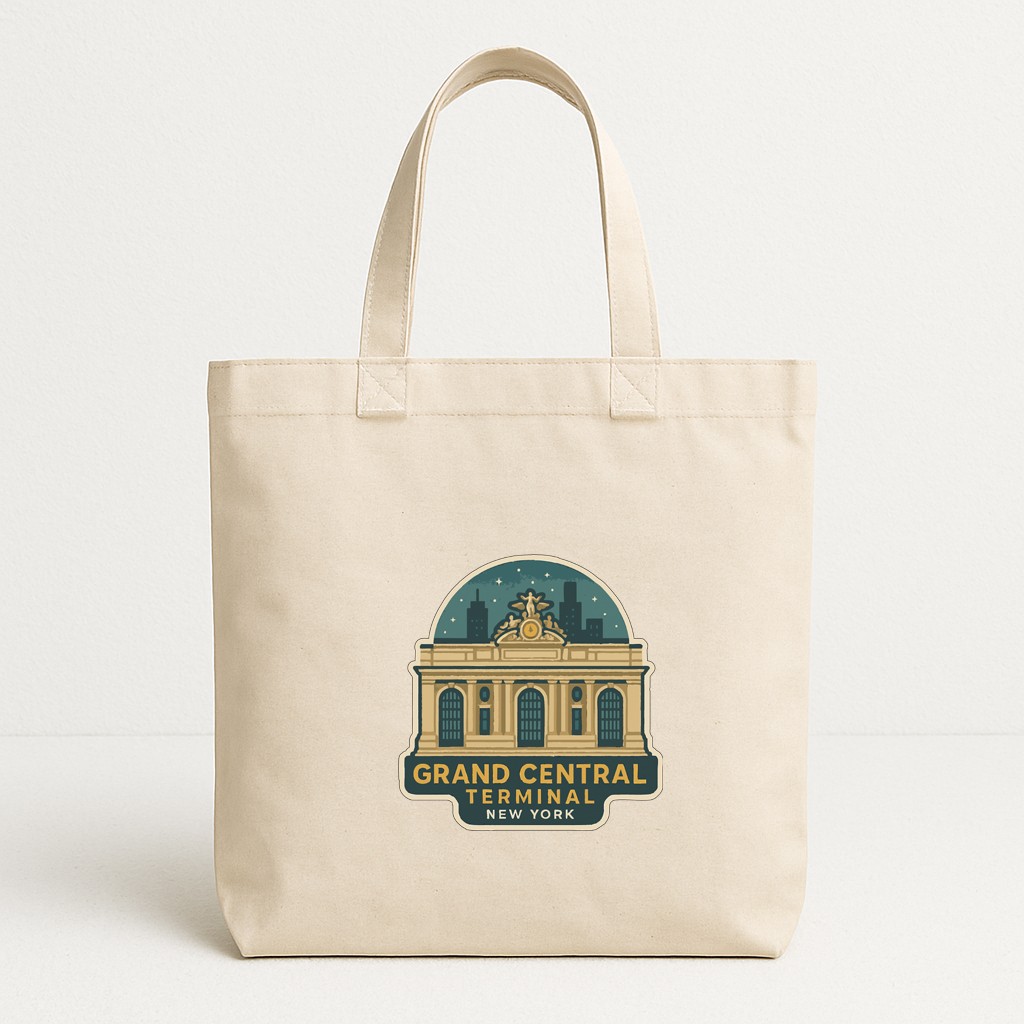 Grand Central Terminal New York Iron On Heat Transfer Vinyl HTV Die-Cut Symbolic