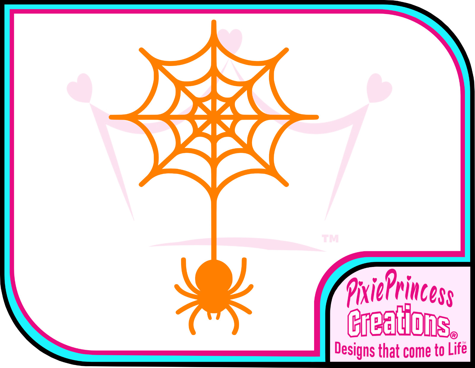 Spider Web B Funny Halloween Vinyl Sticker Wall Window Horror Laptop Car Decal