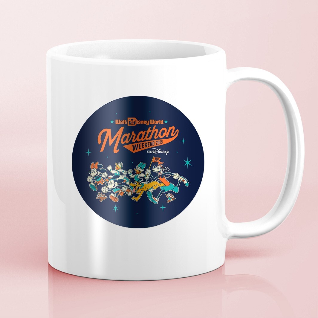 RunDisney Marathon Weekend 2025 Generic Water Bottle Sticker