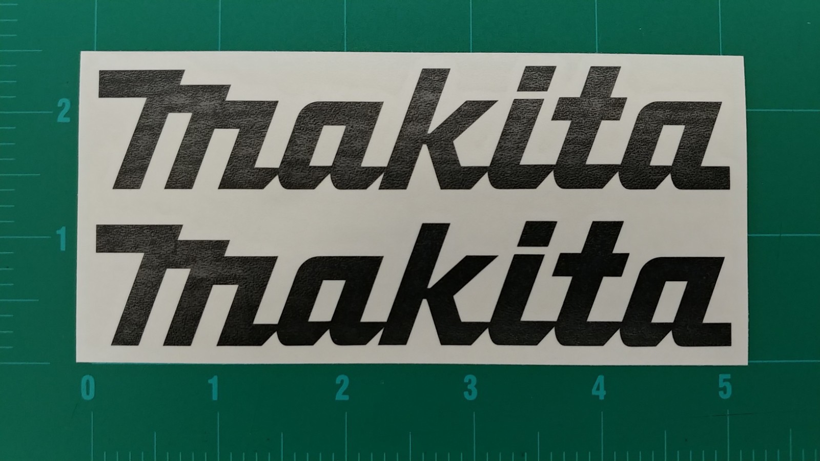 Makita Logo Decal Drill Driver Impact 18V Bit Tool Sticker Reciprocating Saw