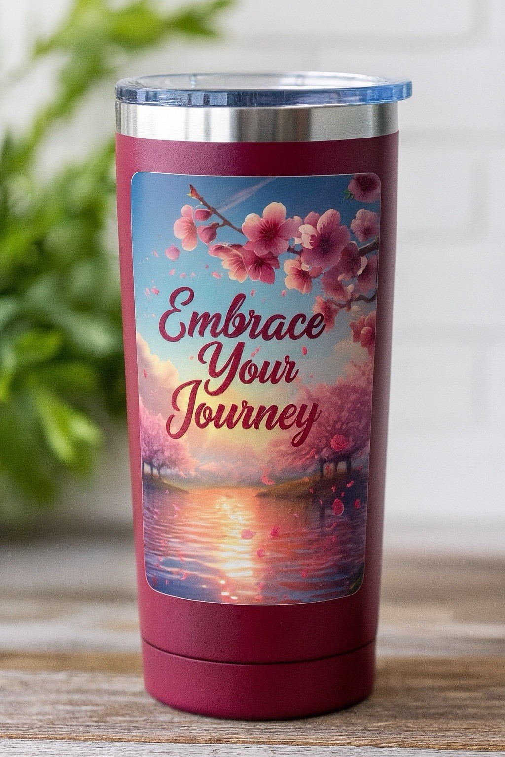 Embrace Your Journey 3” Tall Vinyl Decal Sticker Inspirational Motivational