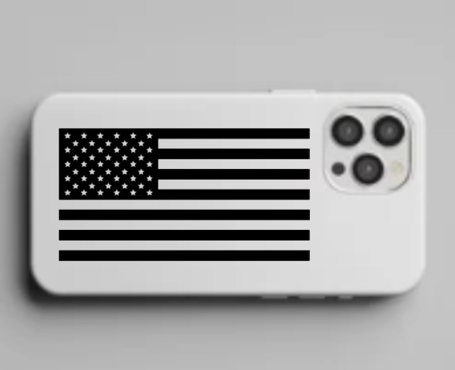2 Pack-American Flag USA Vinyl Decal Bumper Sticker Patriotic Car Truck Window