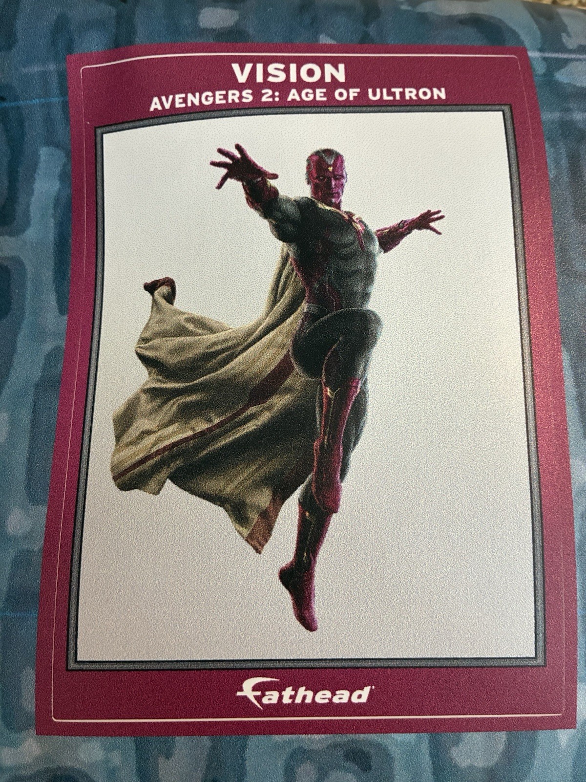 Fathead Avengers Marvel Comics Real Big Wall Decor Age Of Ultron Vision 81”x56”