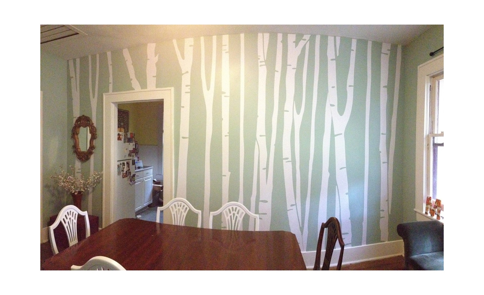 Large Wall Birch Tree Decal Forest Kids Vinyl Sticker Removable (9 Trees) (10…