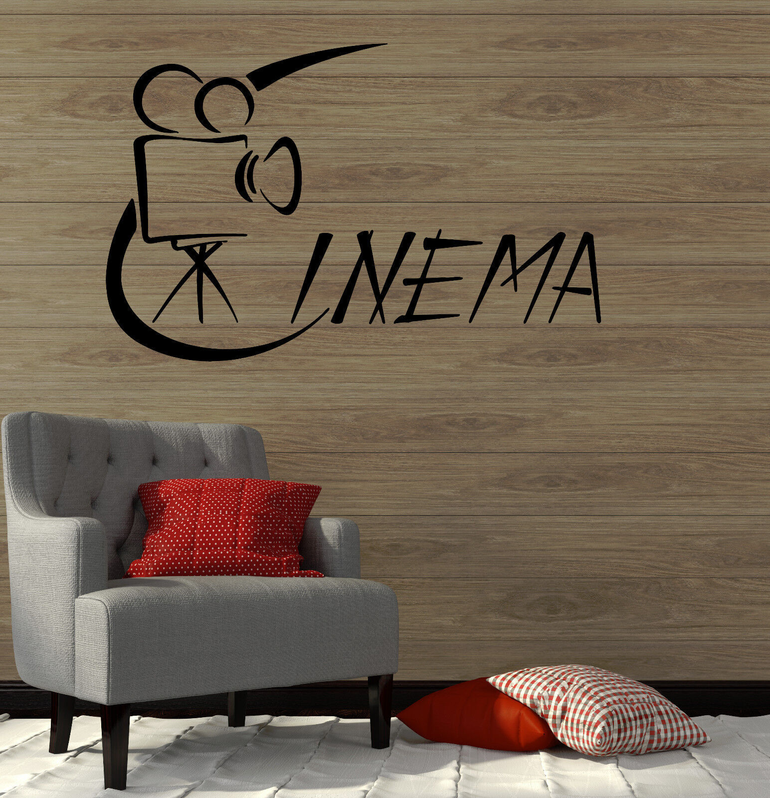 Cinema Films Movie Theatre Art Wall Stickers Vinyl Decal (ig2115)