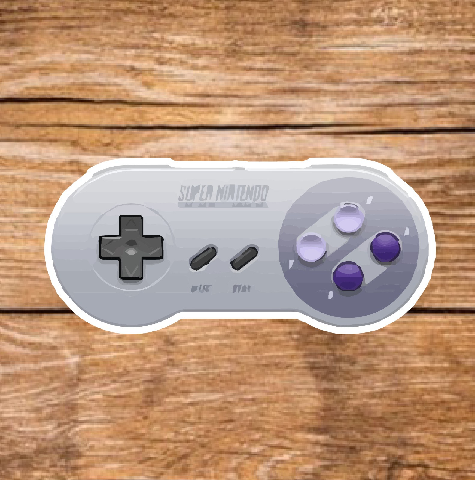 Game Controller – 2 Pages (20 Sticker Set) 3in, Waterproof, Glossy Finish.