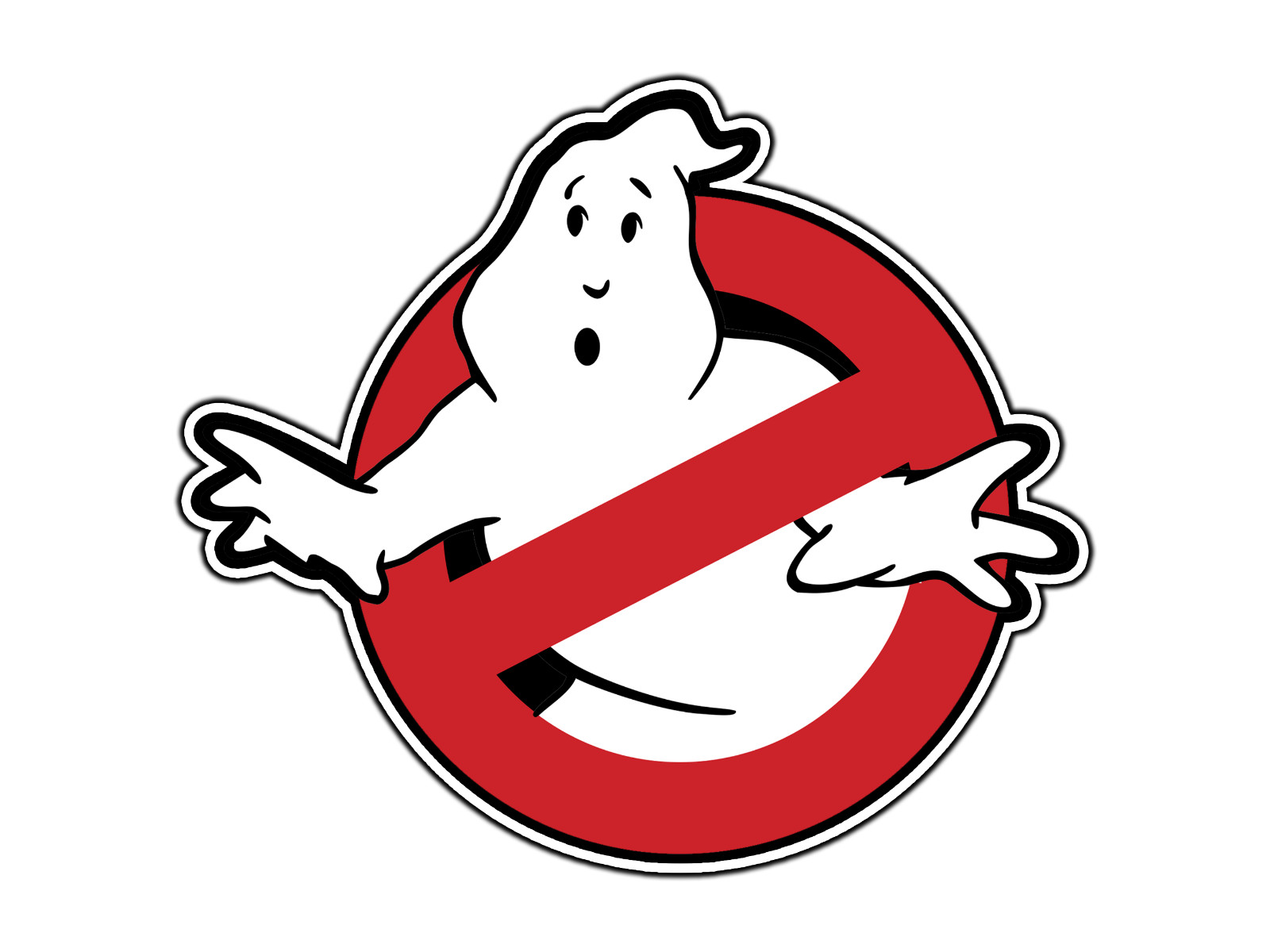 #0722 Ghostbusters Logo #1 Waterproof Vinyl Sticker Decal Die-Cut
