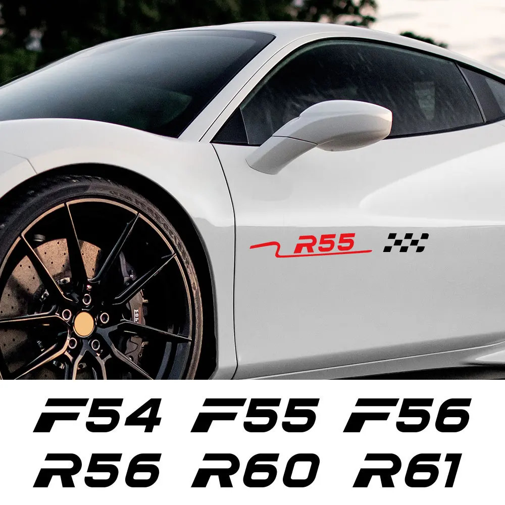 Body & Door Waistline Sticker for Mini Cooper (R50–R61, F54–F60) | 2-Piece Vinyl