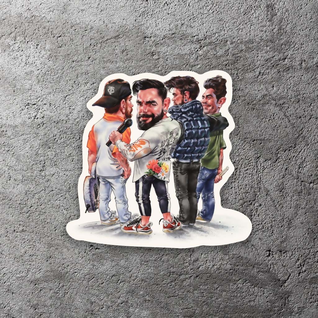 A Day To Remember ADTR Vinyl Sticker 3.5" Wide – Includes Two Stickers