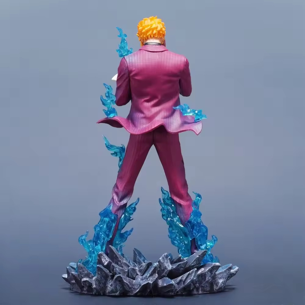 ONE PIECE Action Figure Sanji 25cm/9.84in PVC Statue Collection Model Toy Gift
