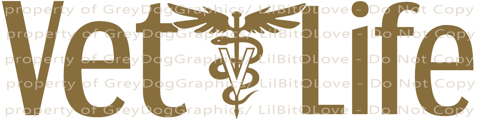 Vet Life Vinyl Decal Veterinary Medicine Animals Technician Sticker Pets