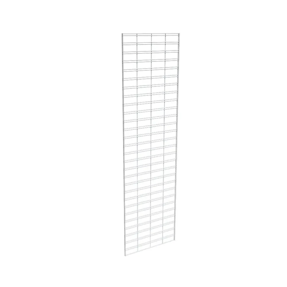 2"W x 7"H Slatgrid Panels White Econoco P3STG27W (Pack Of 3)