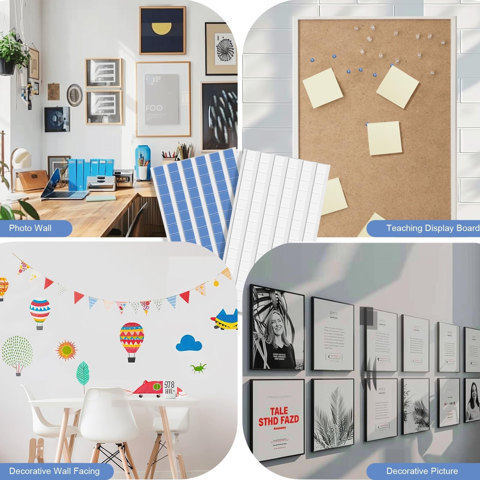 Poster Putty Sticky Tack 192 PCS Wall Mount No Damage Adhesive Removable USA