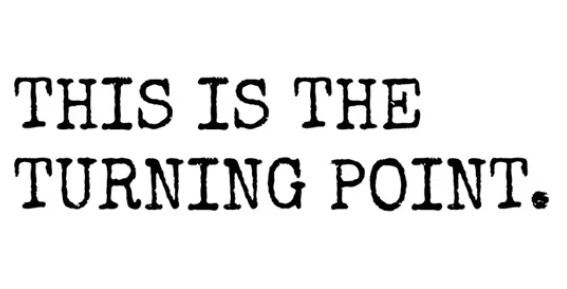 CHARLIE KIRK TURNING POINT Vinyl Die Cut Car Decal Sticker – FREE SHIP!!