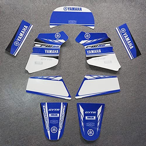 Decal Kit for Yamaha PW 50 PW50 piwi 50, YMPW5096N004-KO Blue