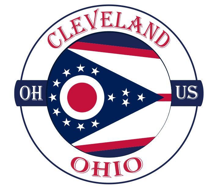 Cleveland Ohio Sticker Decal A717