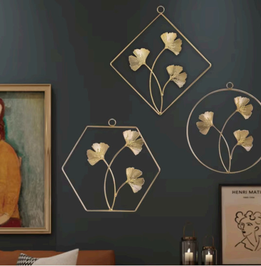 Creative Home Living Room Background Decorations Wall Hanging Vase for Flowers